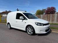 Begagnad VW Caddy Startline 102 HK (75 kW) 2014 Vit Minibuss