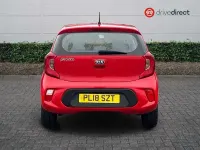 Used Kia Picanto 66 HP (48 kW) 2018 Red Hatchback