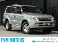 Used Toyota Land Cruiser 176 HP (129 kW) 2001 Silver SUV