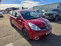 Used Nissan Note Acenta 2012 Red Hatchback