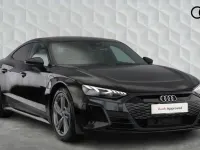 Used Audi e-tron GT quattro Comfort 430 kW (585 HP) 2023 Black Sedan