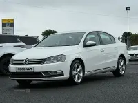 Used VW Passat S 105 HP (77 kW) 2014 White Sedan