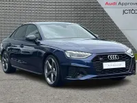 Used Audi A4 Black Edition 341 HP (250 kW) 2020 Blue Sedan
