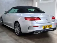 Used Mercedes E350 AMG line 2018 Silver Cabriolet