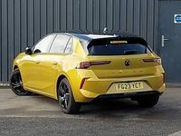 Used Vauxhall Astra 130 HP (95 kW) 2023 Yellow Hatchback