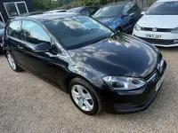 Used VW Golf VII Edition 125 HP (91 kW) 2016 Black Hatchback