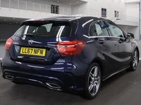 Used Mercedes A180 AMG line 2017 Cavansite blue Hatchback