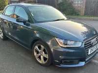 Used Audi A1 Sportback Sport 95 HP (69 kW) 2017 Blue Hatchback