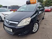 used Vauxhall Zafira 1.6 Petrol Manual 7 Seats 16V Design 5dr Euro 5 PCO Ready