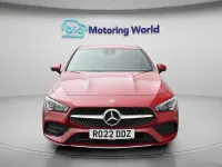 Used Mercedes CLA200 AMG line 163 HP (119 kW) 2022 Red Coupe