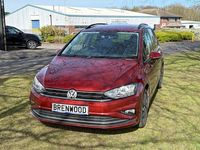 Used VW Golf Sportsvan Match 130 HP (95 kW) 2019 Red MPV