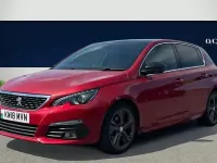 Gebraucht Peugeot 308 GT-line 130 PS (95 kW) 2018 Rot Kleinwagen