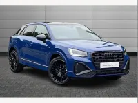 New Audi Q2 Black Edition 150 HP (110 kW) 2026 Ascari blue SUV