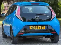 Used Toyota Aygo X-cite 69 HP (50 kW) 2016 Blue Hatchback