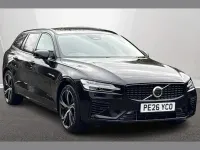 New Volvo V60 Ultra 449 HP (330 kW) 2026 Black Estate