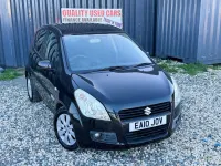 Used Suzuki Splash GLS 86 HP (63 kW) 2010 Black Hatchback