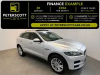 Used Jaguar F-Pace Portfolio 250 HP (183 kW) 2017 Silver SUV