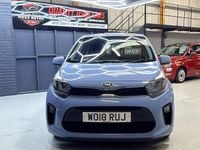 Used Kia Picanto 66 HP (48 kW) 2018 Blue Hatchback