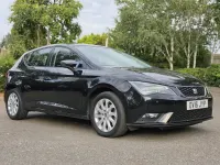 Used Seat Leon SE 150 HP (110 kW) 2016 Black Hatchback