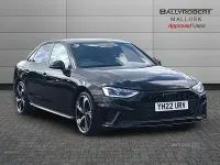 Used Audi A4 Black Edition 150 HP (110 kW) 2022 Black Sedan