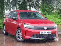 Used Vauxhall Corsa Design Edition 75 HP (55 kW) 2024 Red Hatchback