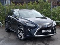 Used Lexus RX450hL 313 HP (230 kW) 2018 Blue SUV