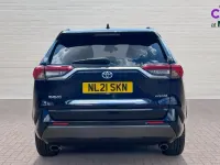 Used Toyota RAV4 Hybrid 218 HP (160 kW) 2021 Blue/black SUV