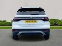 Used VW T-Cross Black Edition 95 HP (69 kW) 2023 White SUV