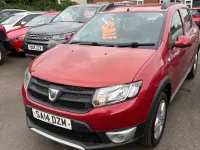Used Dacia Sandero Ambiance 90 HP (66 kW) 2014 Red Hatchback