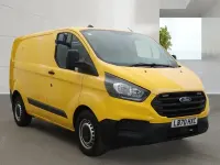 Used Ford Transit Custom 130 HP (95 kW) 2021 Yellow Van