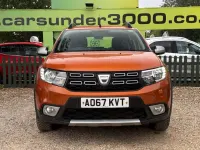 Used Dacia Sandero Stepway 2017 Orange Hatchback