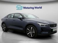 Begagnad Polestar 2 Long Range Single Motor 300 kW (408 HK) 2022 Blå Halvkombi