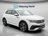 Used VW Tiguan R-line 150 HP (110 kW) 2022 White SUV