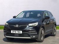 Used Vauxhall Grandland X Sport 130 HP (95 kW) 2018 Black SUV