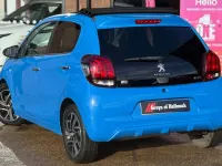 Used Peugeot 108 Allure 82 HP (60 kW) 2015 Blue Hatchback