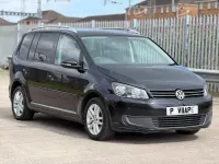 Used VW Touran 2013 Black MPV