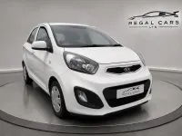 Used Kia Picanto 69 HP (50 kW) 2014 White Hatchback