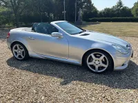 Used Mercedes SLK350 AMG 2004 Silver Cabriolet