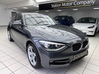 Used BMW 118 Sport Line 170 HP (125 kW) 2014 Grey Hatchback