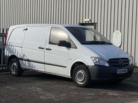 Begagnad Mercedes Vito 2014 Vit Van
