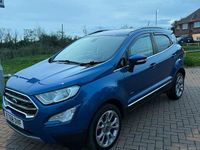 Used Ford Ecosport Titanium 125 HP (91 kW) 2019 Blue SUV