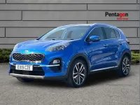 Used Kia Sportage 174 HP (127 kW) 2019 Blue SUV