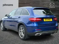 Used Mercedes GLC220 AMG line 168 HP (123 kW) 2019 Blue SUV