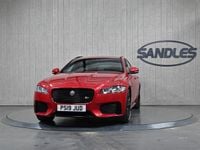 Used Jaguar XF Sportbrake S 300 HP (220 kW) 2019 Red Estate