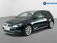 Used VW Golf VII GT 2017 Black Hatchback