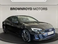 Used Audi A5 Sportback S-Line 163 HP (119 kW) 2021 Black Hatchback