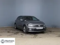 Begagnad VW Polo R-line 115 HK (84 kW) 2020 Grå Halvkombi