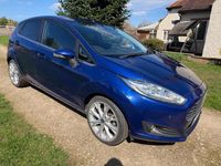 Used Ford Fiesta Titanium X 95 HP (69 kW) 2015 Blue Hatchback