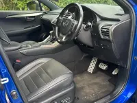 Used Lexus NX300h Sport Line 197 HP (144 kW) 2019 Blue SUV