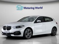 Used BMW 118 Sport Line 136 HP (100 kW) 2021 White Hatchback